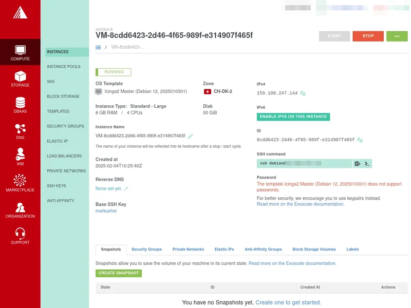 Icinga is up and running